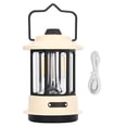 thumbnail image 2 of LED Camping Lantern, 4 Level Power Display Camping Ambient Lantern Portable With Metal Handle For Outdoor Milky White, 2 of 8