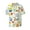 Summer Animal, variant on offers the Sushi Salmon Surfing for Men's Casual Short-sleeved Shirt, a button-up collared shirt with a pocket, perfect for beach vacations and yacht travel in the Small size.