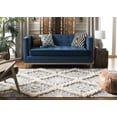 thumbnail image 3 of SAFAVIEH Kenya Kensington Geometric Area Rug, Charcoal/Ivory, 9' x 12', 3 of 12