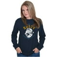 thumbnail image 3 of Popeye Sailor Salty Attitude Funny Long Sleeve TShirt Men Women Brisco Brands S, 3 of 5