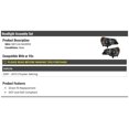 thumbnail image 3 of Marketplace Auto Parts Headlight Assembly Set of 2 - Compatible with 2007-2010 Chrysler Sebring, 3 of 4