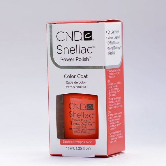 Shellac Electric Orange