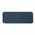 thumbnail image 1 of Indigo Computer Mouse Pad, Cartoon Like Water Rain Drops on Dark Blue Backdrop, Rectangle Non-Slip Rubber Mousepad Large, 31" x 12" Gaming Size, Turquoise Pale Blue, by Ambesonne, 1 of 2