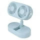 thumbnail image 4 of Ventilador doble, ventilador doble de escritorio Ventilador de escritorio doble Ventilador de doble aspa Solución innovadora, 4 of 8