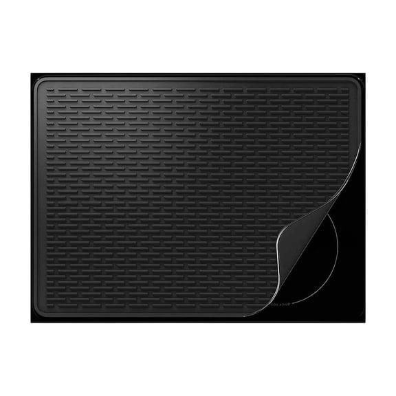 Silicone Stove Top Cover for Electric Glass Top Stoves, Heat Resistant Protector Mat, Extra Counter Space, 28x20Inch