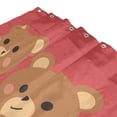 thumbnail image 3 of Valentine Married Bears Shower Curtains with 12 Hooks Waterproof Bathroom Decor 66" x 72", 3 of 6