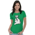 thumbnail image 3 of Diamond Mickey Ring Princess Jewel Womens Slim Fit Graphic Tee Brisco Brands X, 3 of 5
