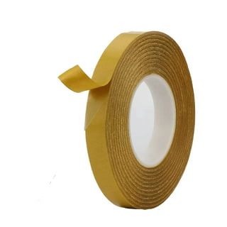 RecareTek Double Sided Tape 1.18x66FT Strong Sticky Thin Fabric