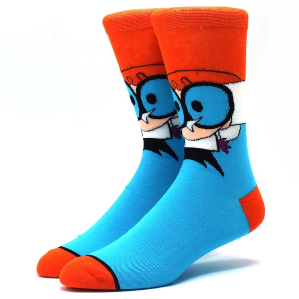 Los Hombres De La Moda Nuevo Feliz Divertido Calcetines De Algodón Colorido Loco De Dibujos Animados Conejo Increíble Diversión Adolescentes Largos Divertidos