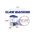 thumbnail image 3 of Mini Claw Machine For Kids, Blue - Fill With Prizes and Candy, 3 of 8