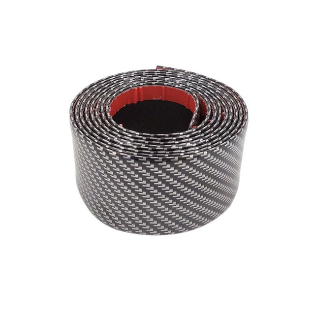 Langgg Door Sill Cover Universal Door Sill Protector Guard Flexible Bumper Protective Strip Sticker Car Decor