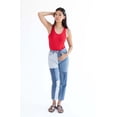 thumbnail image 3 of Ragstock Red Solid Racerback Bodysuit, 3 of 4