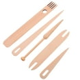 thumbnail image 2 of Gymnture 5pcs Wooden Weaving Loom Tools for DIY Sweater Scarf, 2 of 11
