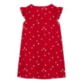 thumbnail image 5 of Carter's Child of Mine Toddler Girl Valentine's Pajama Gown, Sizes 2T-5T, 5 of 5