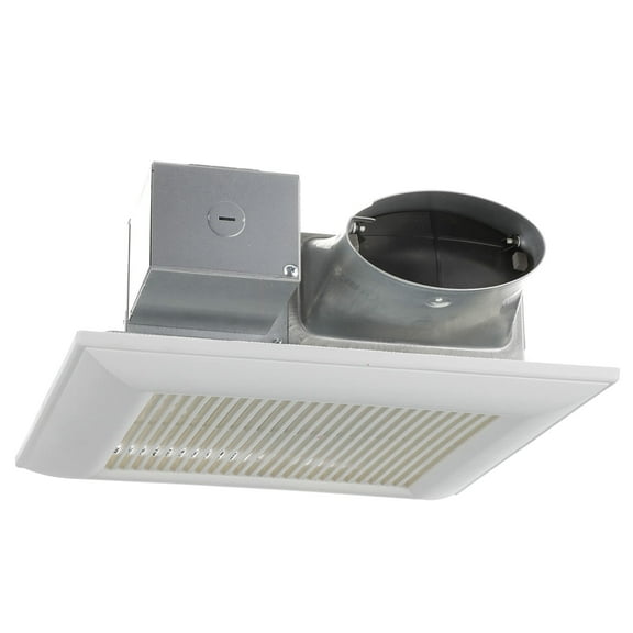 Panasonic WhisperValue Ceiling/Wall Mount Dual Speed Bathroom Exhaust Fan, 30 to 100 CFM, FV-0810VSS1