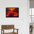 thumbnail image 4 of Nawypu Active Volcano Natural Scenery Volcano Eruption Magma Flow Poster (9) Wall Art Poster Scroll Canvas Painting Picture Living Room Decor Home Framed, 4 of 4