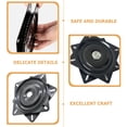 thumbnail image 3 of UPOUART Recliner Chair Swivel Plate Outdoor Use Black Steel 1Pack, 3 of 8