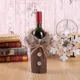 thumbnail image 3 of Funda para botella de vino de Navidad, adornos navideños para el hogar, adornos navideños 2024, regalos de Navidad, Año Nuevo 2025, 3 of 5
