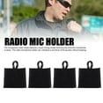 thumbnail image 3 of Support de Microphone Radio, 4 Pcs Support de Microphone Radio Portable en Place pour Application de la Loi, 3 of 7