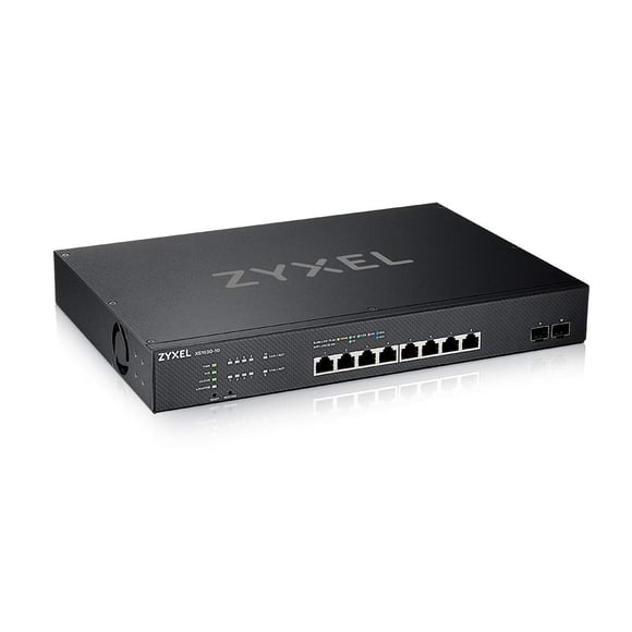 Switch ZYXEL XS1930-10 administrable de 8 puertos Multi-Gigabit