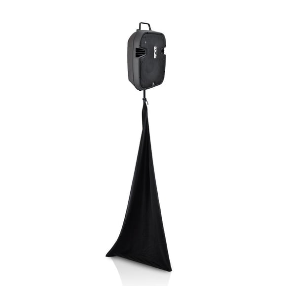Pyle - Soporte Universal Para Trípode De Iluminación - Dj Light Speaker Stand Falda Trípode Cubierta De Malla Con Gancho Y Bucle Material De Lycra Spandex Estirable - Bolsa De Correas - Para Uso En Es