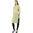 thumbnail image 3 of Phagun Cotton Designer Kurta Women Ethnic Top Tunic Indian Dress Straight Kurti, 3 of 7