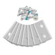 thumbnail image 3 of 8Pcs For Robomow RK Lawn Robot Stainless Steel Replacement Mower Blade,32*18.6*0.9mm, 3 of 4