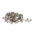 thumbnail image 1 of Unique Bargains Album Book Nickel Plated Binding Screws Posts Docking Screw Rivet 5x12mm 50pcs, 1 of 2
