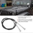 thumbnail image 3 of Iron Stainless Steel Limb Risers Kit Windshield Protector Fits for Jeep Wrangler TJ 07-18, 3 of 3