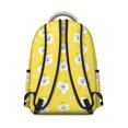 thumbnail image 3 of Pioneer Flower Floral Print Pattern Backpack for School, Cute School Bag with Adjustable Shoulder Straps and Padded Back, 15.3"x11"x7.1", 3 of 5