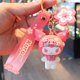 thumbnail image 3 of Sanrio-llavero de flor de cerezo de gatito Kawai, colgante de colección, Cinnamoroll Kawaii, Kuromi My Melody para decoración de bolsos de niña rosa, 3 of 5