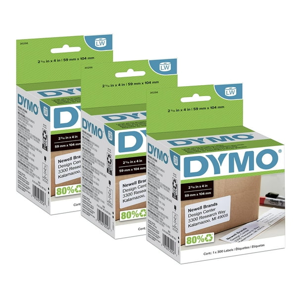 Etiquetas de envío DYMO LW para impresoras LabelWriter 900 etiquetas