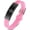Pink, variant on Jewish Jewelry Star of Magen David with Hamsa Hand of Fatima Amulet Symbol Silicone Strap Bracelet, Blessing Israel Rubber Wristband Judaica Gifts for Birthday Christmas, Adjustable, Red