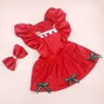 thumbnail image 3 of Falda navideña para mascotas, terciopelo de zorro plateado, ropa para perros y gatos para otoño e invierno, pajarita, joyería, 3 of 6