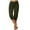 Army Green, variant on Womens Joggers Tracksuit Bottoms Sports Sweatpants Cropped Trousers Loose Casual Pull On Running Jogging Bottoms Cotton Straight Leg Elastic Waish Loose Gym Solid Pants with Pockets