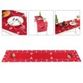 thumbnail image 3 of Mantel navideño BuyWeek rojo con Papá Noel 178 x 38 cm, 3 of 11