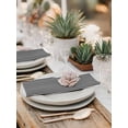 thumbnail image 6 of Cloth Napkins Set of 2 - 20x20 Inches, Black White Stripe Washable Reusable Table Napkins, Modern Minimalist Geometric Striped Soft & Absortbent Dining Napkin for Party Wedding Hotel Restaurant, 6 of 8
