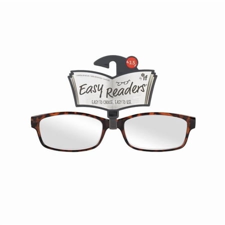 Easy Readers Classic Tortoiseshell Glasses, Plus - 1.5