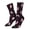 2 Black-2, variant on Poodle Dog Print Adult Socks for Men & Women,Calf Socks, Ankle Socks,Boots Socks,Breathable Casual Sock,Unisex Crew Socks