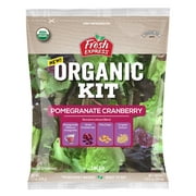 Fresh Express Packaged Salad Organic Pomegranate Cranberry Salad Kit, 9.9 oz