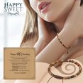 thumbnail image 2 of 16th 21st 30th 40th 50th 60th 70th 80th Birthday Gifts for Women, Funny Natural Stone Bracelet Birthday Gifts for Her Mom Grandma Daughter Sister Friend, 2 of 6
