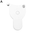 thumbnail image 4 of Lttoisl Y-Shaped Body Measuring Tape, 150cm/60-inch Flexible PVC Retractable Ruler, Dual-Sided Inch/CM Weight Loss Fitness Tool, White for Tailoring Sewing, 4 of 8