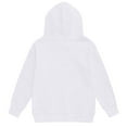thumbnail image 2 of Wutalume Men's and Women's 2-Piece Hooded Sweatsuit Set, Solid Color Fleece Lined Top and Pants with Pockets,White M, 2 of 3