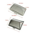 thumbnail image 2 of 1 Pair Light Lens Cover Fender Tips Light Lens Lamp Mud Guard for Electra Glide Transparent, 2 of 3