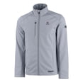 thumbnail image 2 of Men's Cutter & Buck  Gray Virginia Cavaliers Evoke Eco Softshell Recycled Full-Zip Jacket, 2 of 3