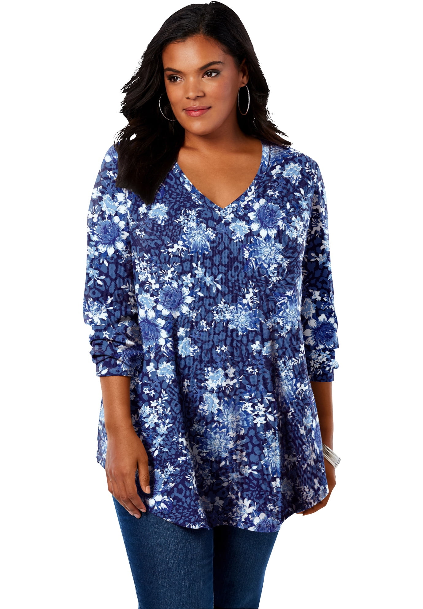 women's plus size thermal shirts