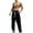 Black, variant on Njoeus Men's Faux Suede Fleece Sweatpants Casual Loose Outdoor Jogger Pants for Men Warm Athletic Pants for Workout, Jogging, Running M-3XL