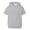 Light Gray, variant on Kids Short Sleeve Hoodie Sweatshirt Solid Color Fleece With Pocket For Boys Girls