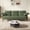 Green, variant on BLAZANT Faux Leather Sofa Couch, Modern 83 Inch 3 Seater Couches with Deep Seats and 2 Pillows for Living Room, Apartment, Office, Bedroom, Olive Green