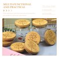 thumbnail image 4 of 6 Pcs Couvercle de Pot de Yogourt en Bambou Couvercle de Pot de Pudding Couvercle de Pot de Mousse, 4 of 8